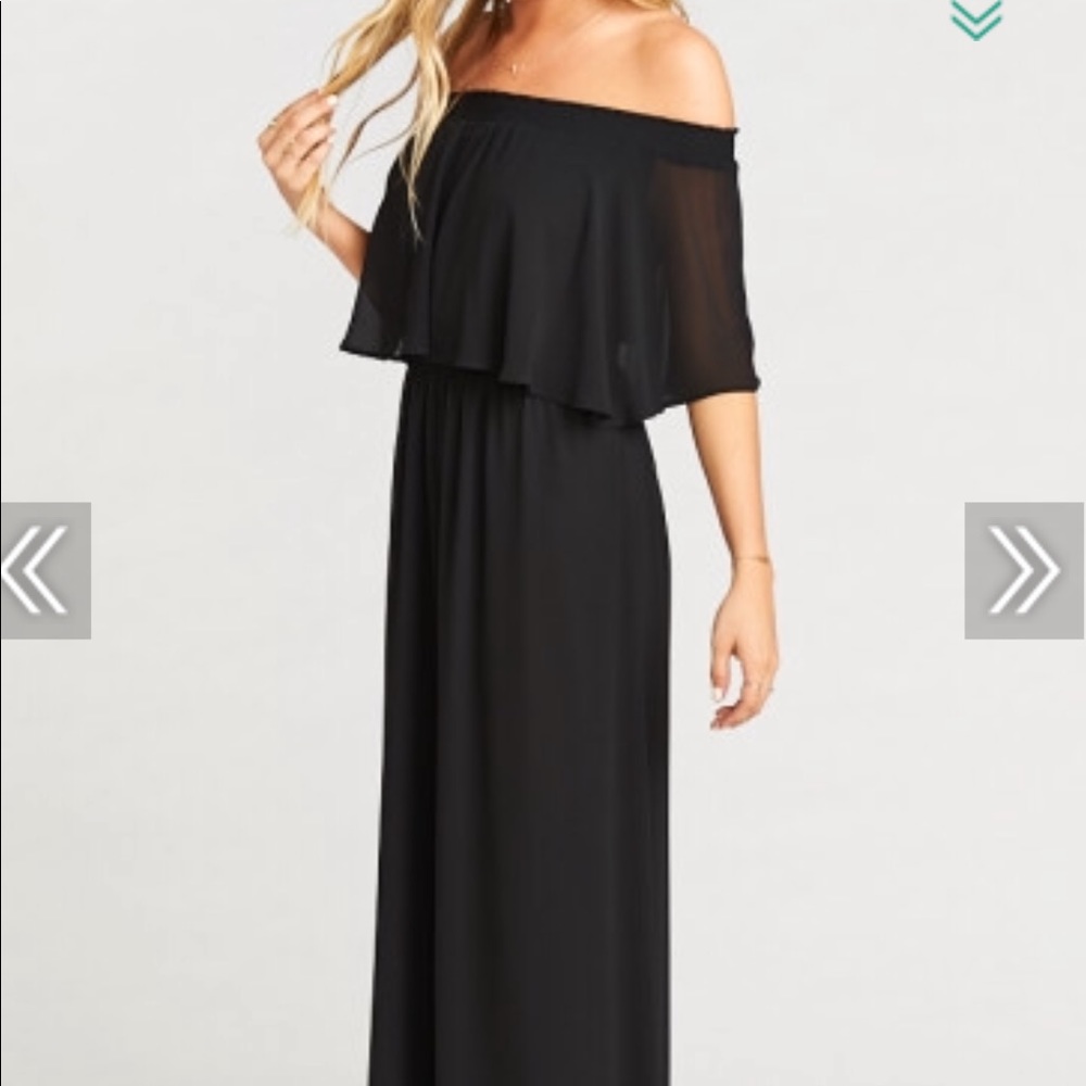 Show Me Your Mumu Black Dress
